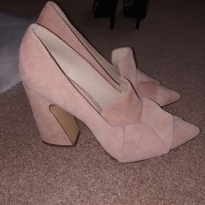 Nine west chunky heels